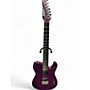 Used Balaguer Woodman Custom 7 string baritone Purple Baritone Guitars Purple