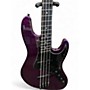 Used Balauger GOLIATH 4 CUSTOM NAMM Purple Electric Bass Guitar Purple