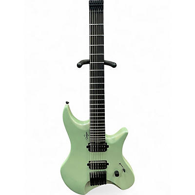 Used Balauger Vega Green Solid Body Electric Guitar