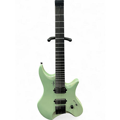 Used Balauger Vega Green Solid Body Electric Guitar Green