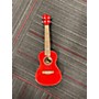 Used Bamboo U23 Fuego Red Ukulele Red