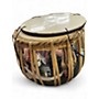 Used Banjira 5in tbspe-550 tabla stainless steel and brown Drum stainless steel and brown 21
