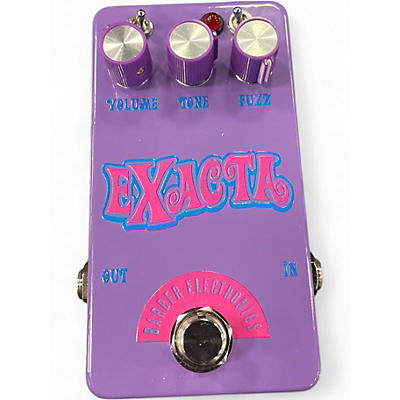 Used Barber Electronics EXACTA FUZZ  Effect Pedal