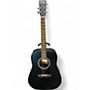 Used Barcelona D500-B Black Acoustic Guitar Black