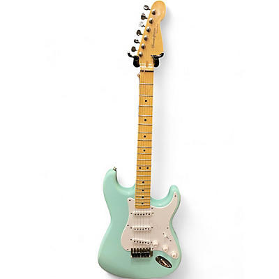 Used Barrett BROWN BESS Blue Solid Body Electric Guitar