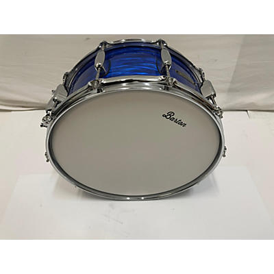 Used Barton 14X6.5 Studio Custom Maple Drum Blue