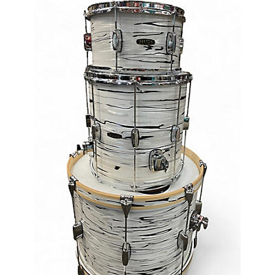 Used Barton Drums 3 Piece Essential   BEECH MARBAL Drum Kit