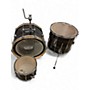 Used Barton Drums 3 Piece Studio Custom Birch Brown Stripes Drum Kit Brown Stripes