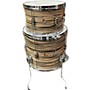 Used Barton Drums Used Barton Drums 3 piece Beech Zebrano Zebra Drum Kit zebra