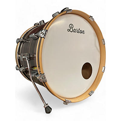 Barton Drums Used Barton Drums 4 Piece vintage beech zebrawood Drum Kit