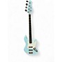 Used Bass Mod J Bass Light Blue Electric Bass Guitar Light Blue