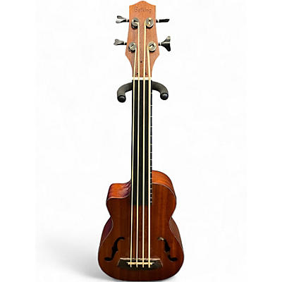 Used Batking ukulele u bass Brown Ukulele