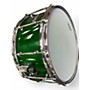 Used Battlefield Drums 14in acrylic snare drum cokebottle green Drum cokebottle green 33