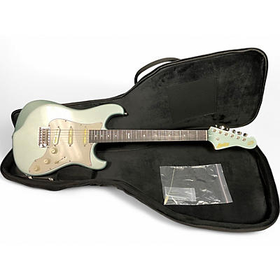 Used Baum Celestor Sapphire Blue Solid Body Electric Guitar