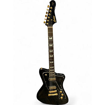 Used Baum Wingman Black Solid Body Electric Guitar