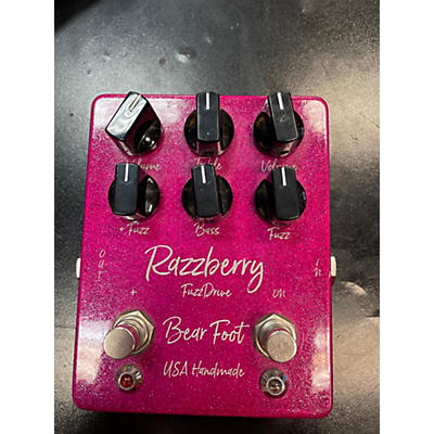 Used Bear Foot Razzberry Effect Pedal Package
