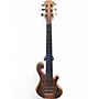 Used Beardly Customs 6 LINED FRETLESS Natural Electric Bass Guitar Natural