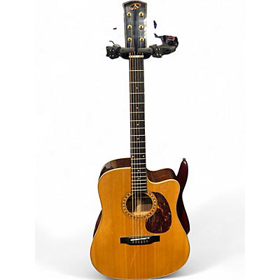 Used Bedell Performance TBCE28G Dreadnought Cutaway Natural Acoustic Electric Guitar