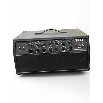 Used Bedrock 1600 DUAL DISCRETE PARALLEL PREAMPS Tube Guitar Amp Head