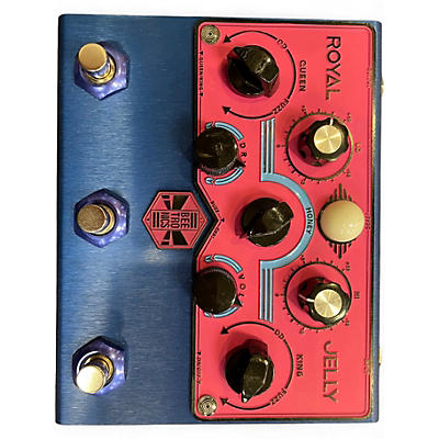 Used Beetronics FX ROYAL JELLY LTD EDITION PINK BLUE Effect Pedal