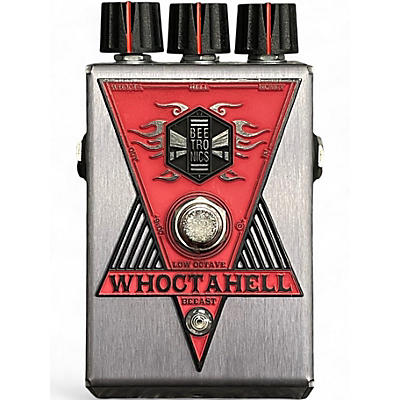 Used Beetronics FX WHOCTAHELL OCTAVE AND FUZZ Effect Pedal
