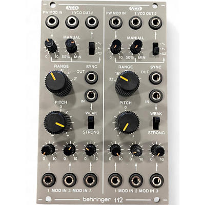 Used Behringer 112 Dual VCO Eurorack Synthesizer Module" Exciter