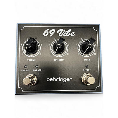 Used Behringer 69 Vibe Chorus/Vibrato Pedal Effect Pedal