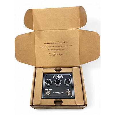 Used Behringer 69 vibe Effect Pedal