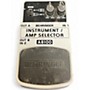 Used Behringer AB100 Instrument/Amp Selector Pedal