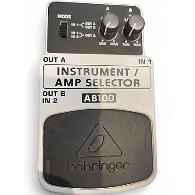 Used Behringer AB100 Pedal