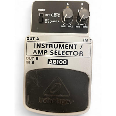 Used Behringer AB100 Pedal