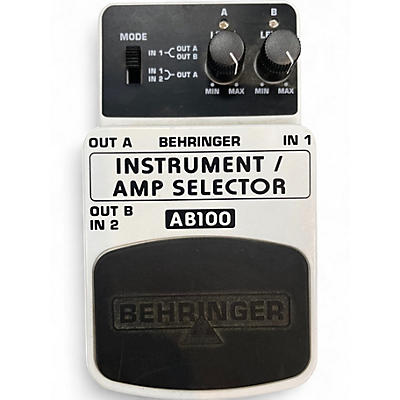 Used Behringer AB100 Pedal