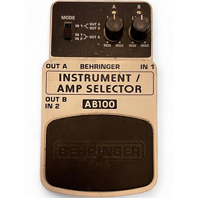 Used Behringer AB100 Pedal