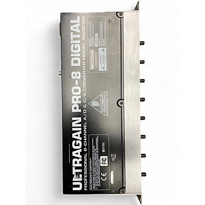 Used Behringer ADA8000 Ultragain Pro 8 Audio Converter