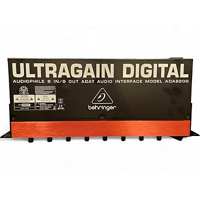 Used Behringer ADA8200 Ultragain Pro 8 Audio Interface