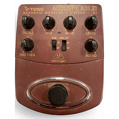 Used Behringer ADI21 V-Tone Acoustic Driver Direct Box