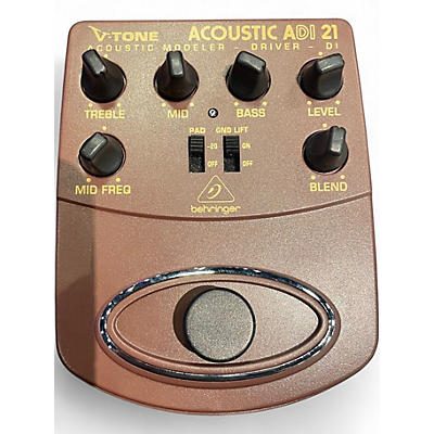 Used Behringer ADI21 V-Tone Acoustic Driver Direct Box