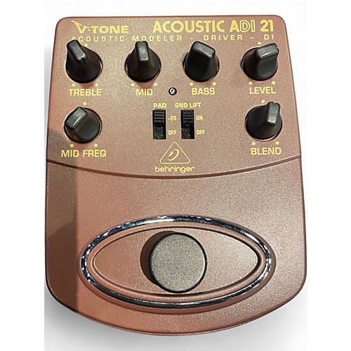 Used Behringer ADI21 V-Tone Acoustic Driver Direct Box
