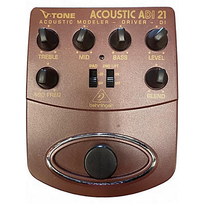 Used Behringer ADI21 V-Tone Acoustic Driver Direct Box