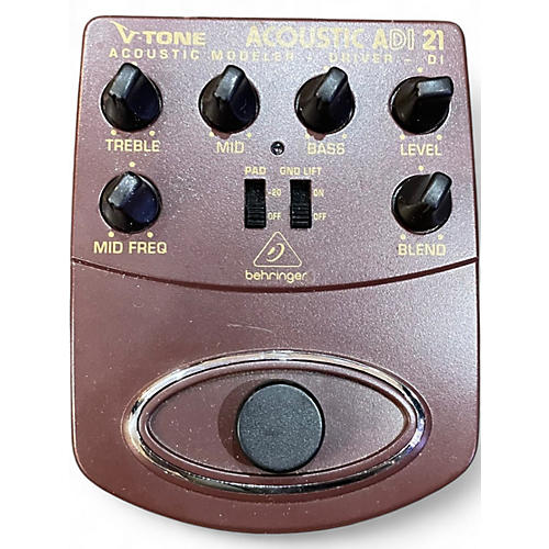 Used Behringer ADI21 V-Tone Acoustic Driver Direct Box