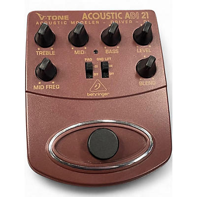 Used Behringer ADI21 V-Tone Acoustic Driver Direct Box