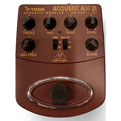 Used Behringer ADI21 V-Tone Acoustic Driver Direct Box