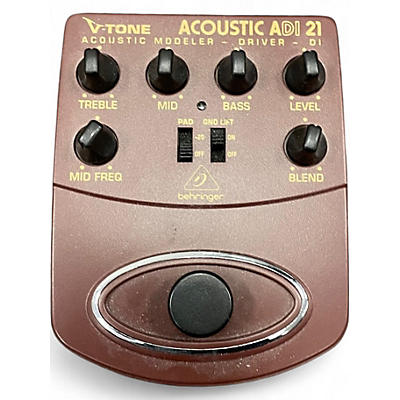 Used Behringer ADI21 V-Tone Acoustic Driver Direct Box