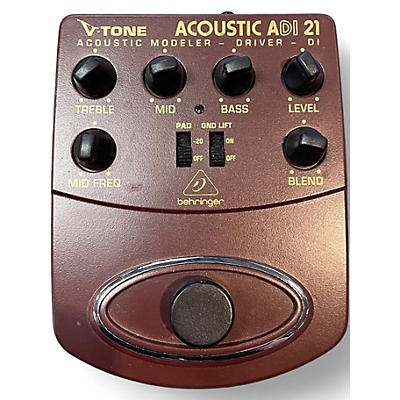 Used Behringer ADI21 V-Tone Acoustic Driver Direct Box