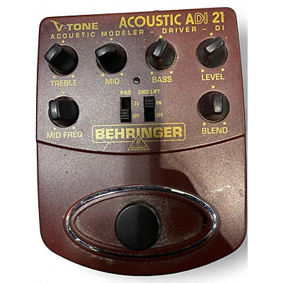 Used Behringer ADI21 V-Tone Acoustic Driver Direct Box