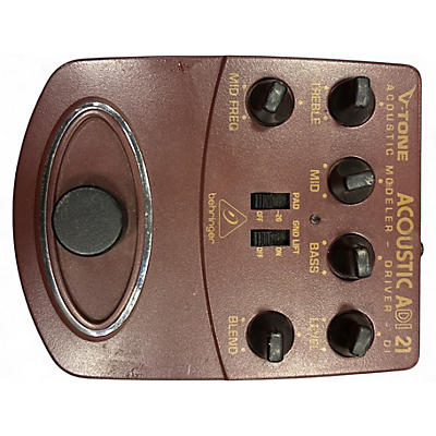 Used Behringer ADI21 V-Tone Acoustic Driver Direct Box