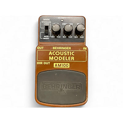 Used Behringer AM300 Acoustic Modeler Pedal