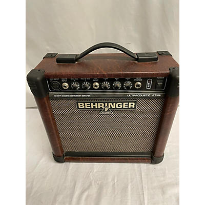 Behringer Used Behringer AT108 1X8 15W Ultracoustic Acoustic Guitar Combo Amp