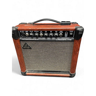 Used Behringer AT108 1X8 15W Ultracoustic Acoustic Guitar Combo Amp