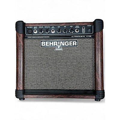 Used Behringer AT108 1X8 15W Ultracoustic Acoustic Guitar Combo Amp